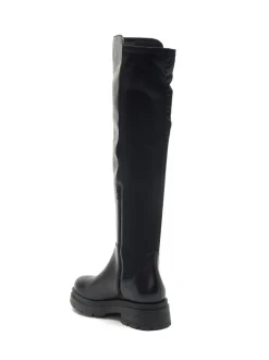 Off The Hook Brixton Knee-High Leather Boots