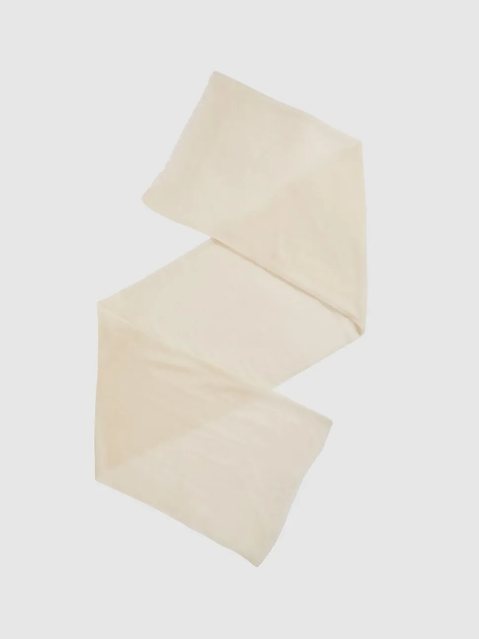 Off White - Reiss - Heidi - Dunne sjaal van wol-kasjmiermix