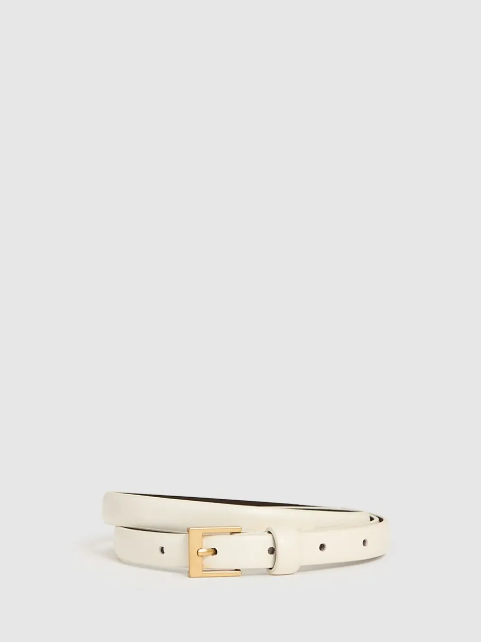 Off White - Reiss - Holly - Smalle leren riem