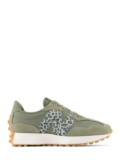 Olijfgroen - New Balance 327 - Sneakers