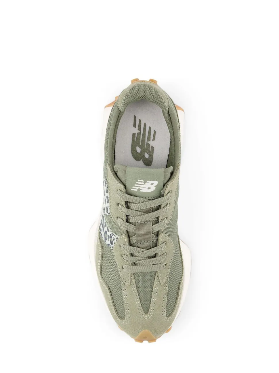 Olijfgroen - New Balance 327 - Sneakers