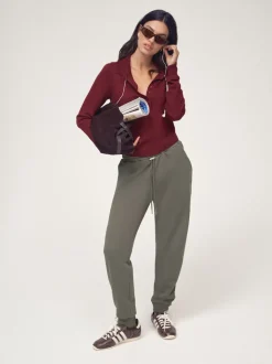 Olijfgroen - OSIA Cuffed Joggers