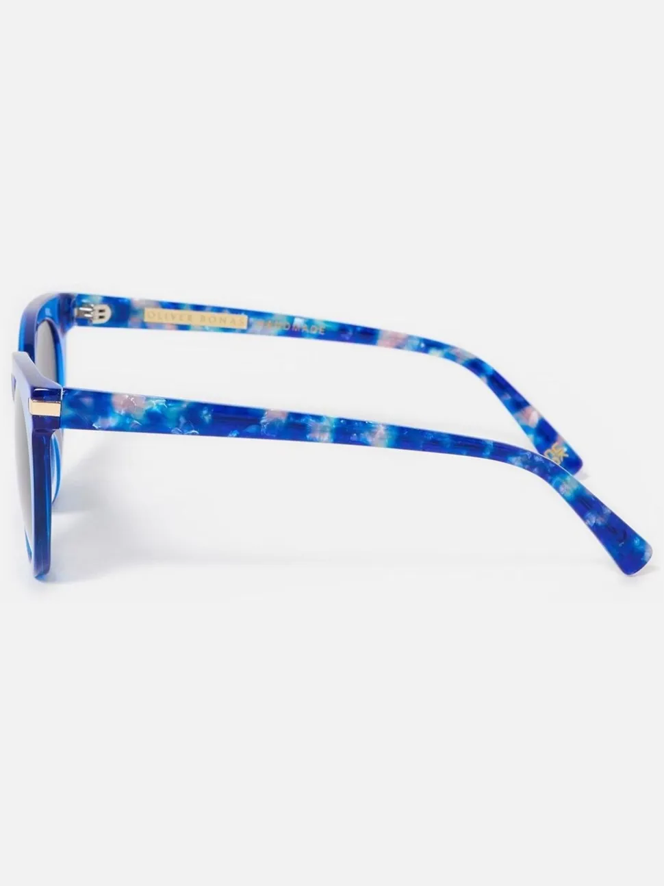 Oliver Bonas Faux Tortoiseshell Preppy Acetate Sunglasses