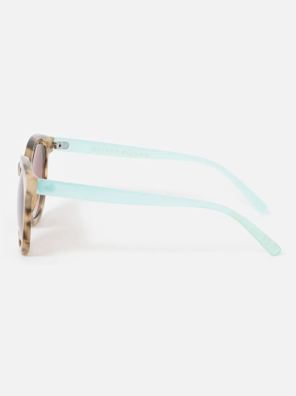 Oliver Bonas Preppy Faux Round Sunglasses