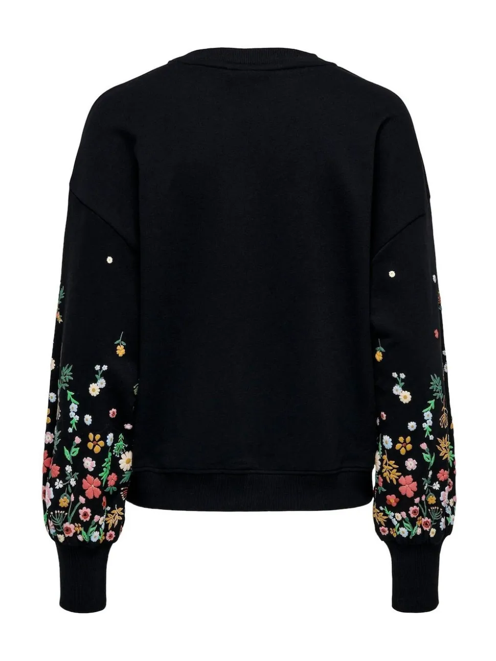 ONLY Long Sleeve Flower Detail Jumper