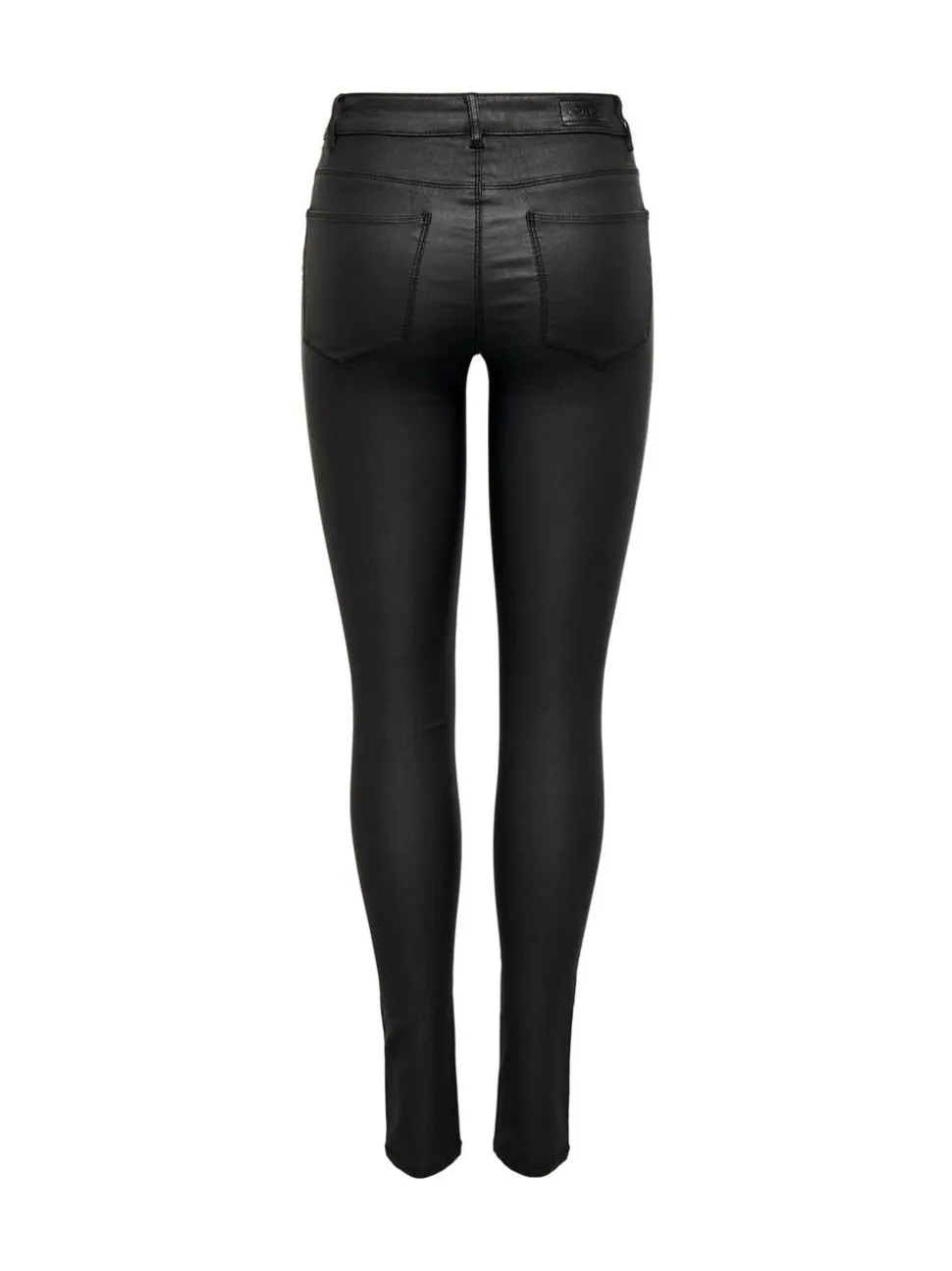 ONLY Mid Waist Coated Trousers