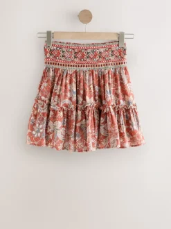 Oranje - Boho Rara Mini Skirt