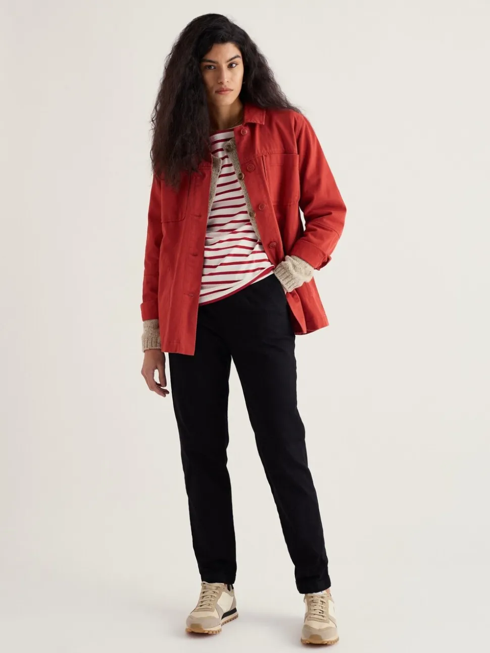 Oranje - Seasalt Cornwall - Sailor overhemd