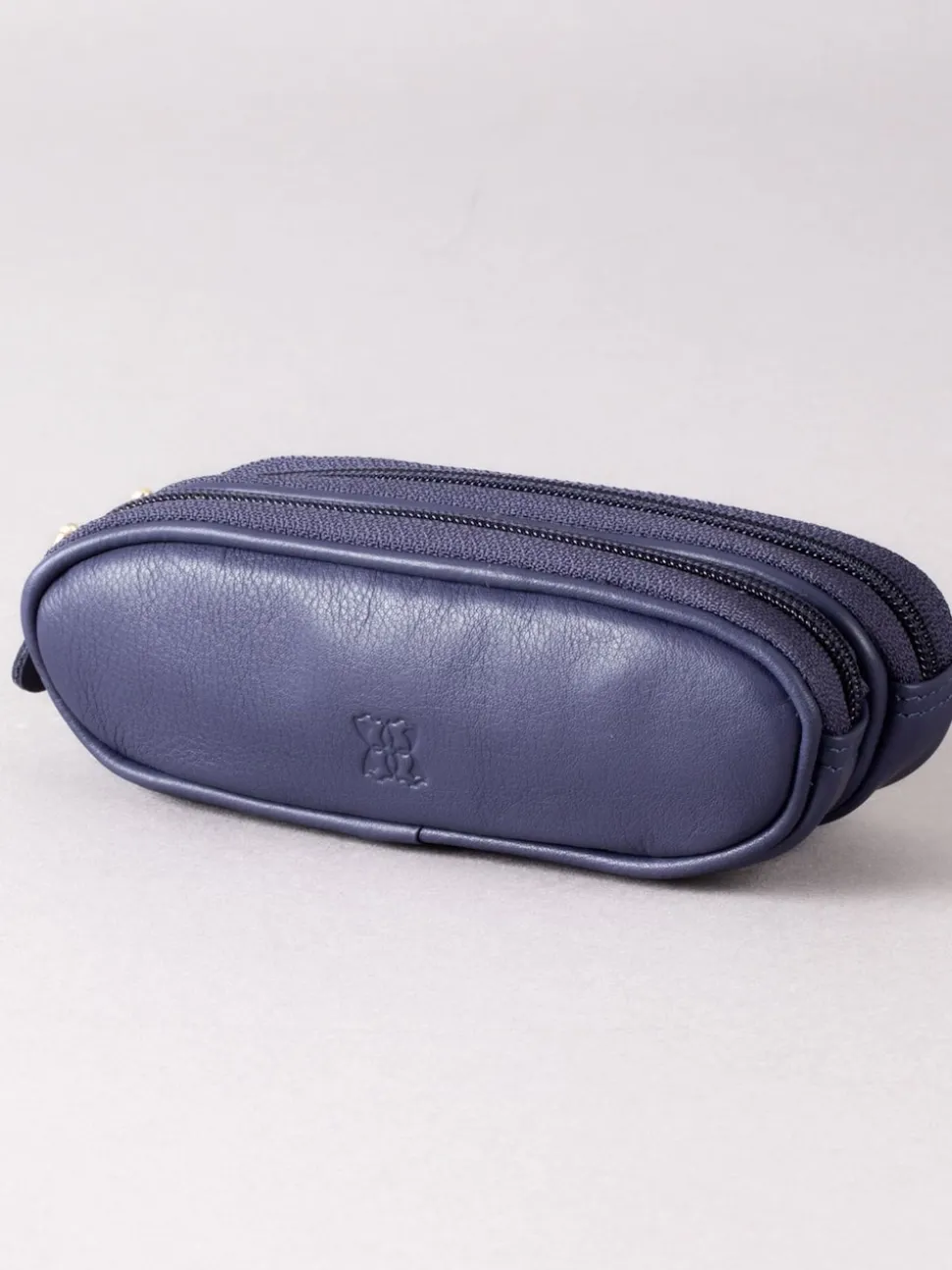Paars - Lakeland Leather dubbele brillenkoker