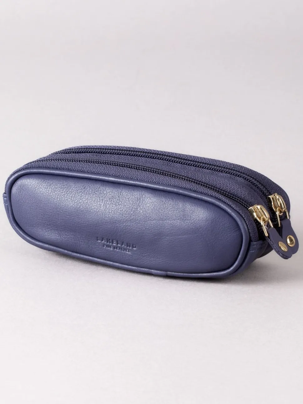 Paars - Lakeland Leather dubbele brillenkoker