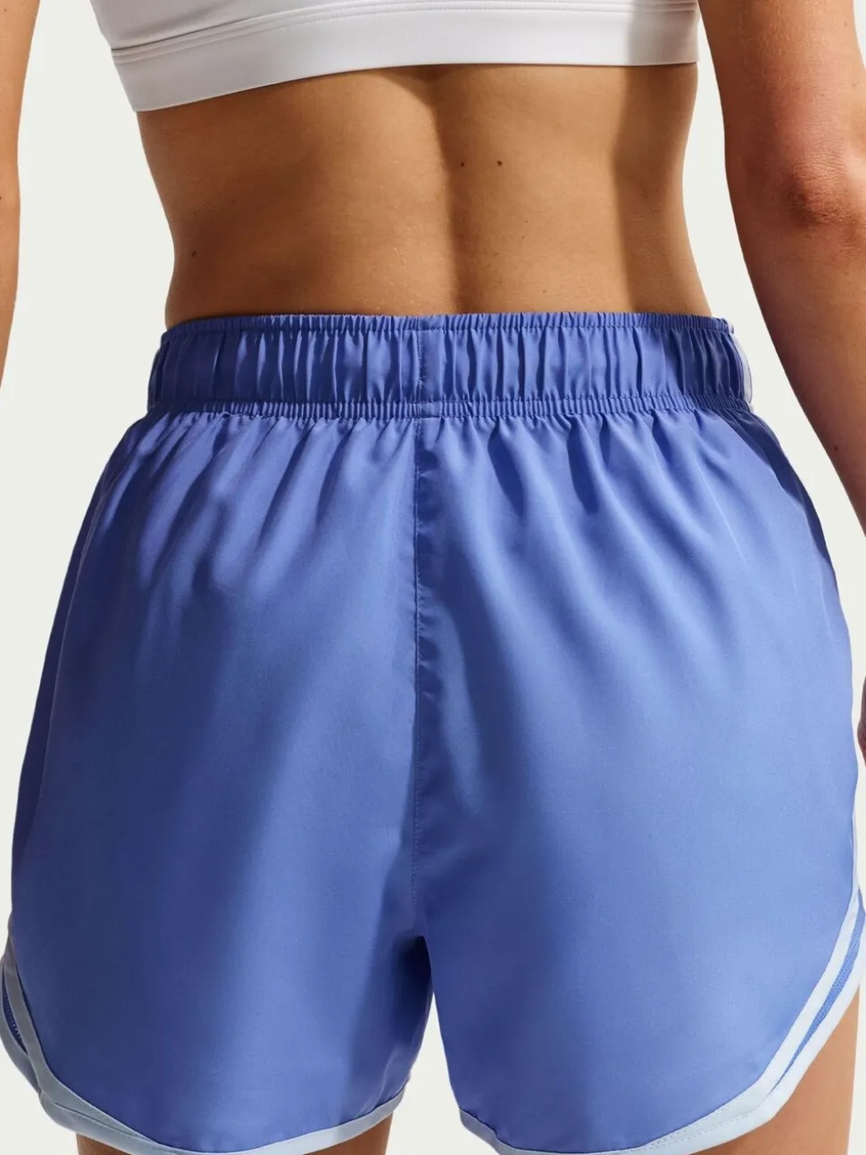 Paars - Nike Tempo Dri-FIT 3 hardloopshorts met halfhoge taille