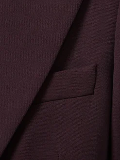 Paarsrood - Reiss Gabi maatsnit-kostuumblazer met enkele knoopsluiting