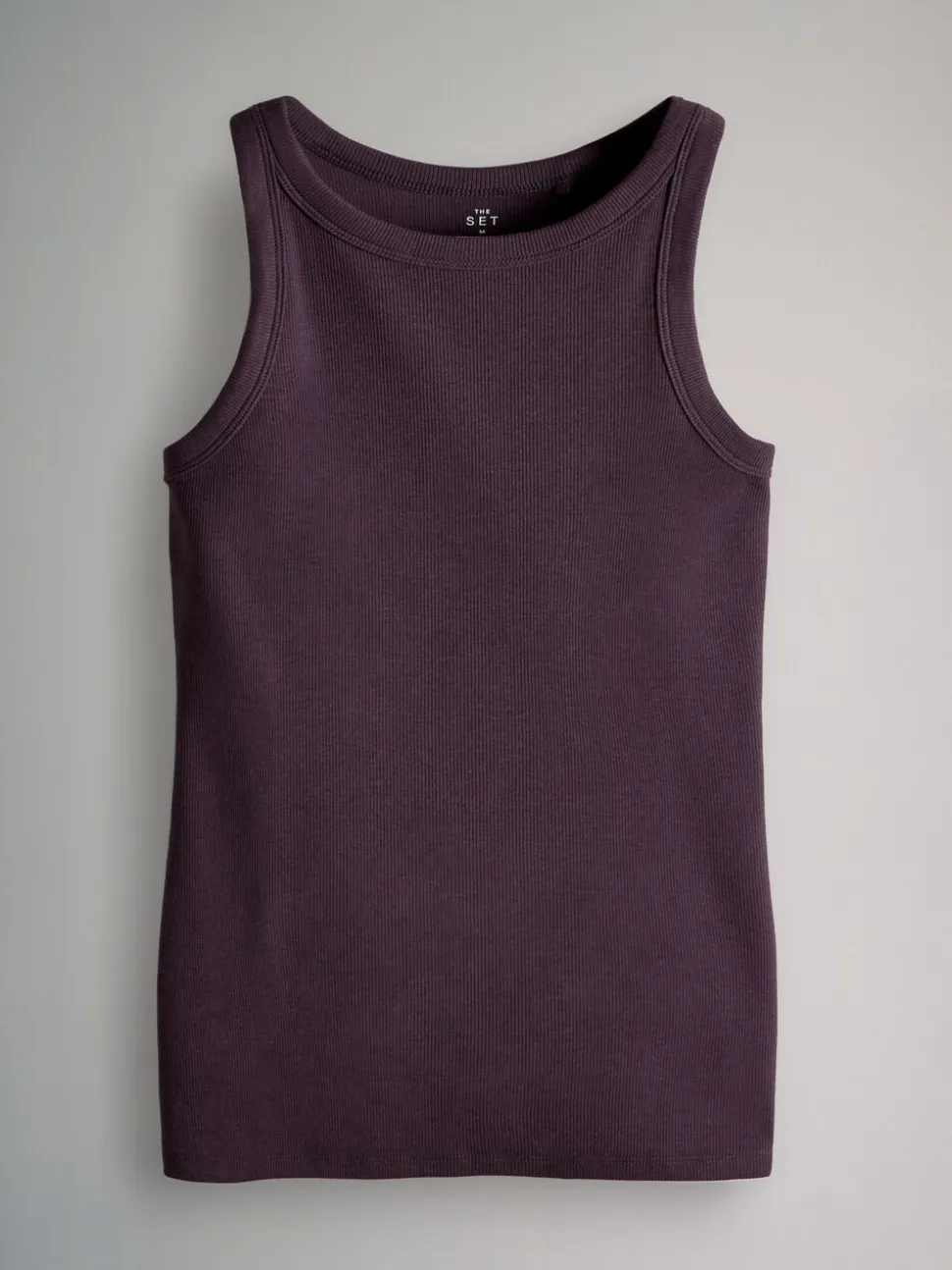 Paars/Strepen/Bruin/Roze/Wit - The Set 5 Pack Racer Ribbed Vests