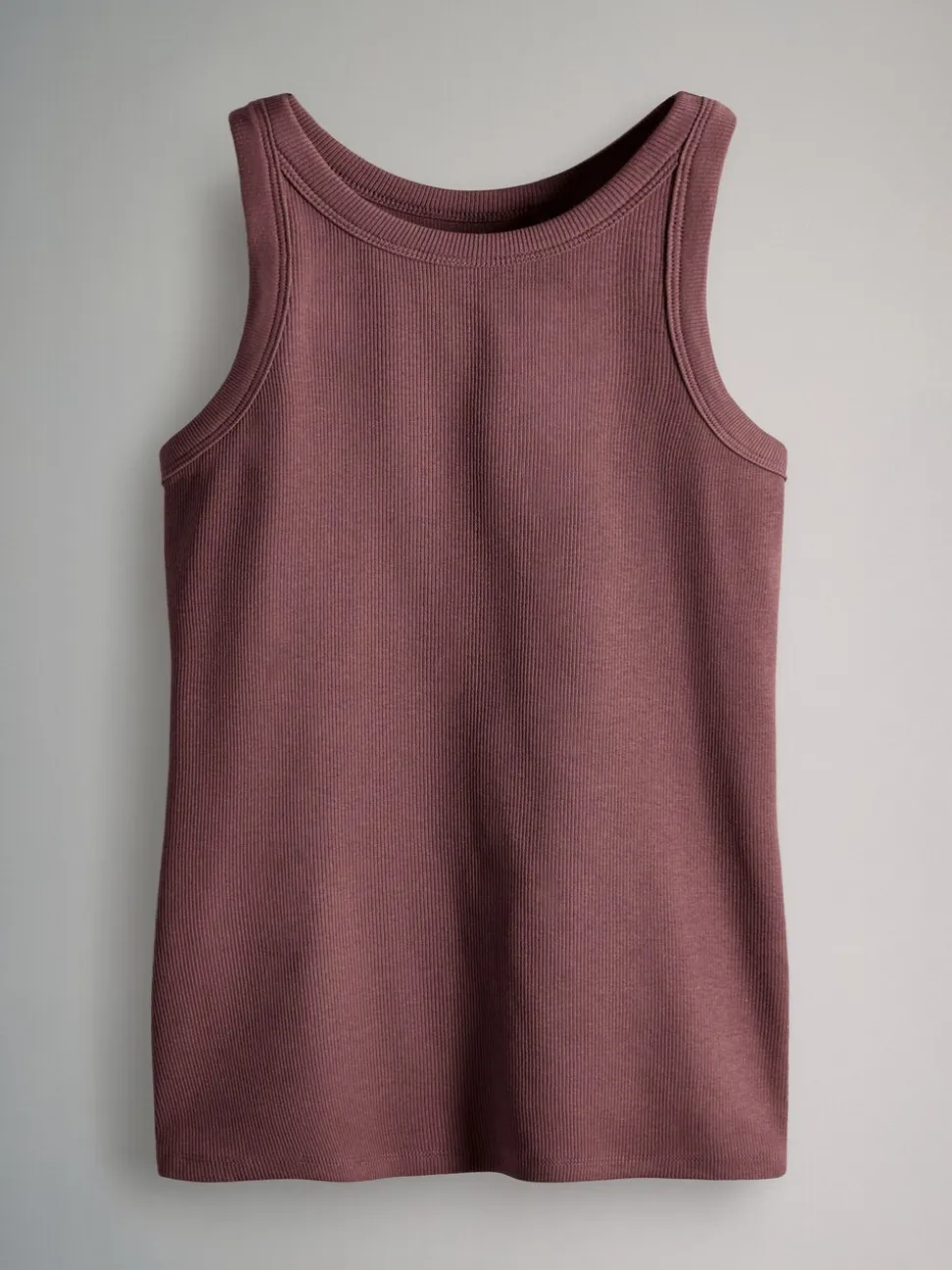 Paars/Strepen/Bruin/Roze/Wit - The Set 5 Pack Racer Ribbed Vests