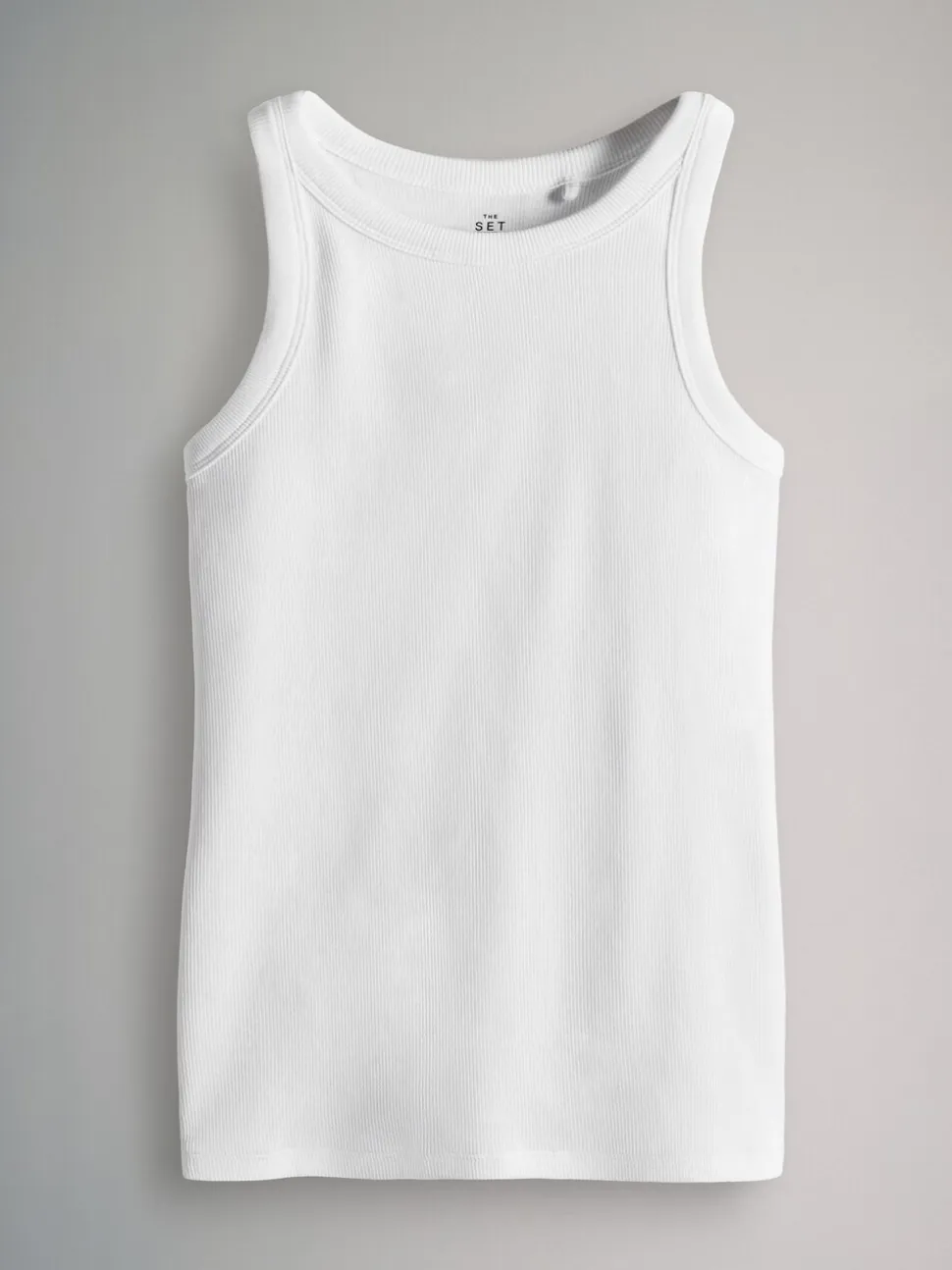 Paars/Strepen/Bruin/Roze/Wit - The Set 5 Pack Racer Ribbed Vests