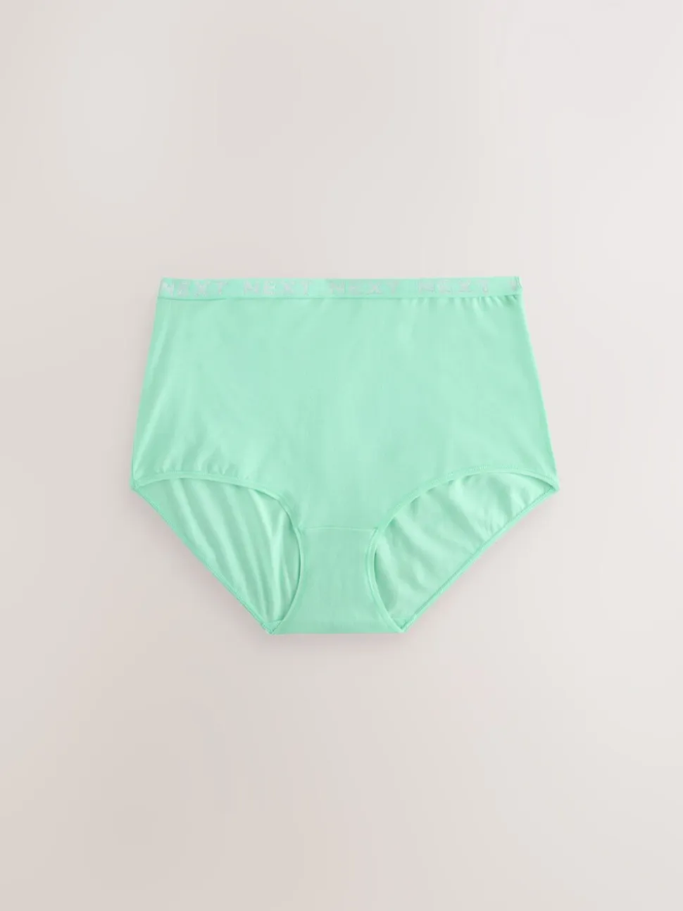 Pastel - 4 Katoenen slipjes met logotailleband