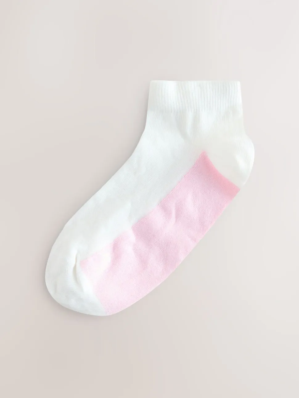 Pastel Marl - 4 Paar sneakersokken met voetbed