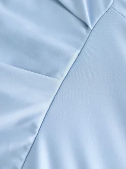 Pastelblauw - Multiway jersey Maxi-jurk voor bruiloftsgasten