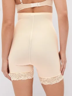 Pastelroze nude - Vormende slip met stevige buikcorrectie