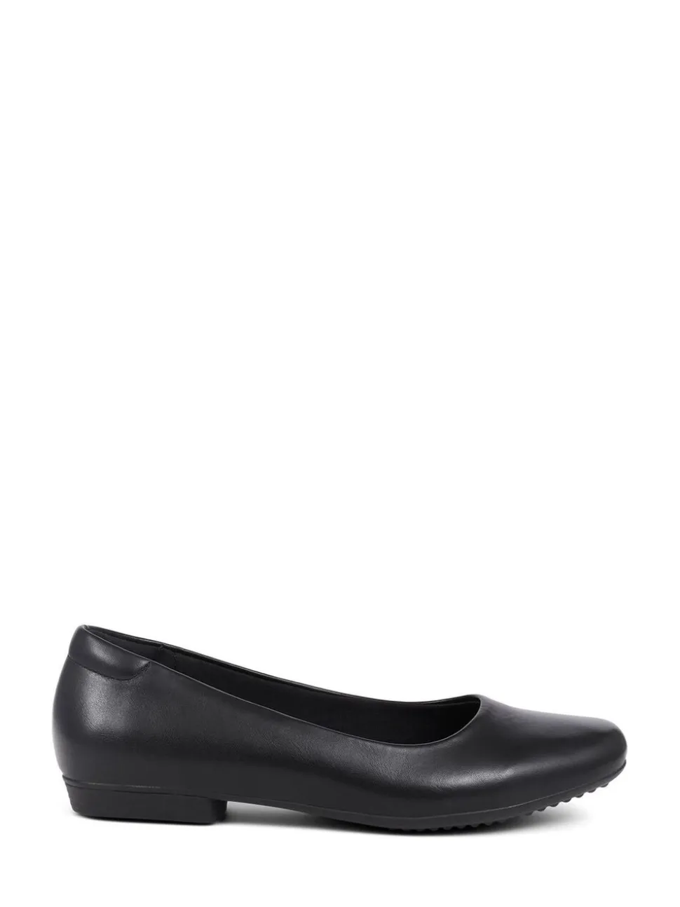 Pavers - Zwarte ballerina's met spitse neus