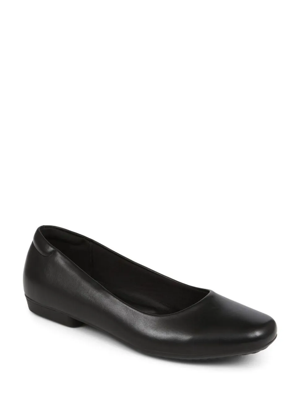Pavers - Zwarte ballerina's met spitse neus