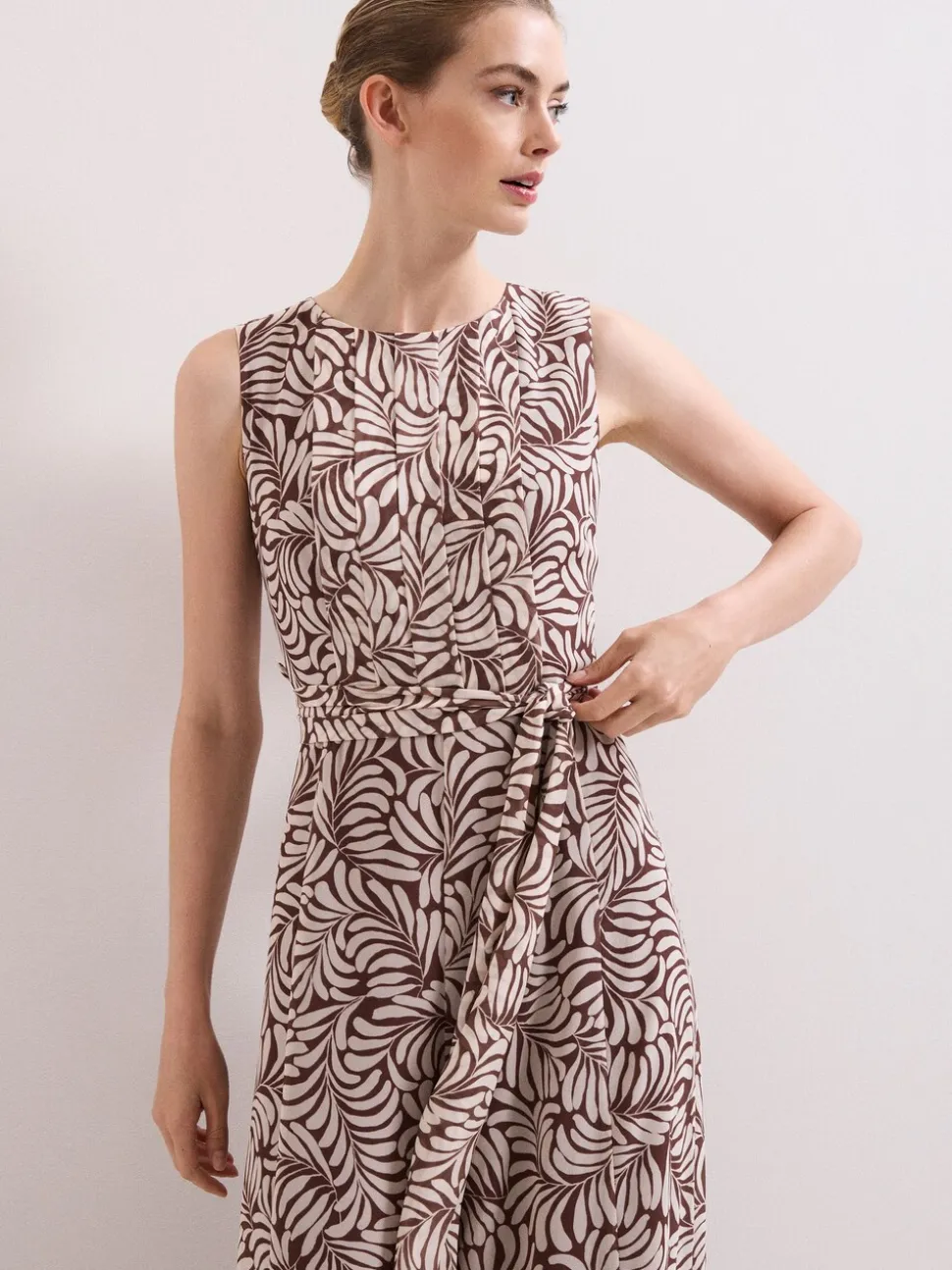 Phase Eight Janine Leaf Jumpsuit