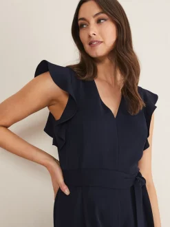 Phase Eight Kallie Frill jumpsuit met ruches