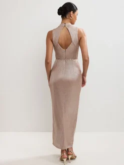 Phase Eight Libby Metallic Dress