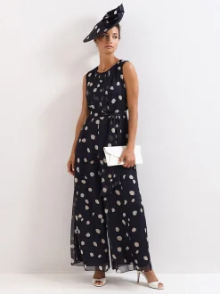Phase Eight Maxine Spot Jumpsuit