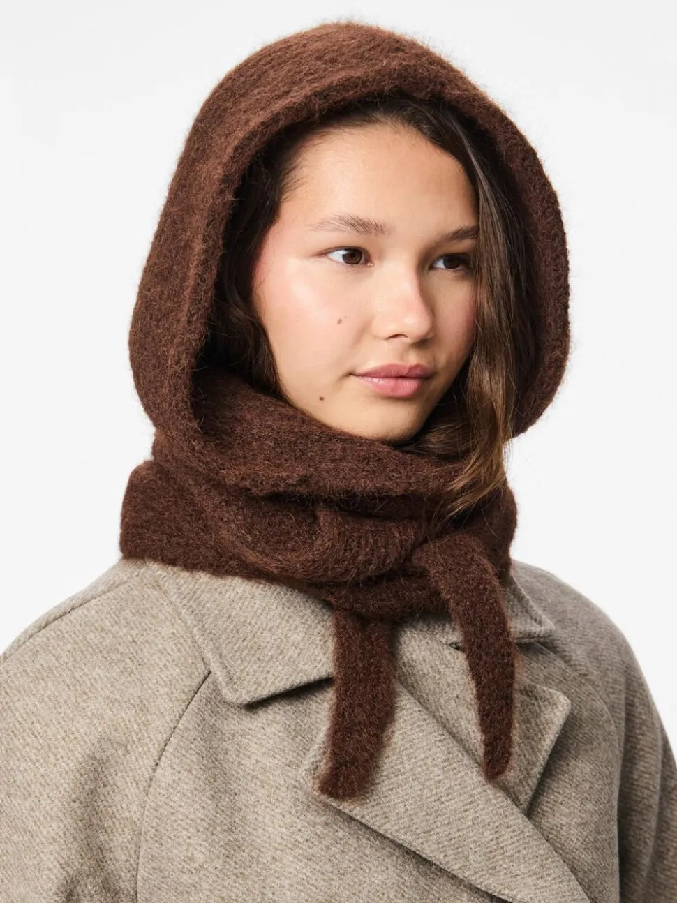 PIECES Knitted Head Scarf