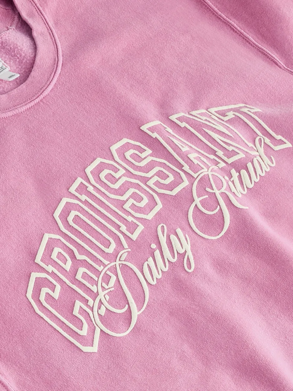 Pink Croissant - Sweatshirt