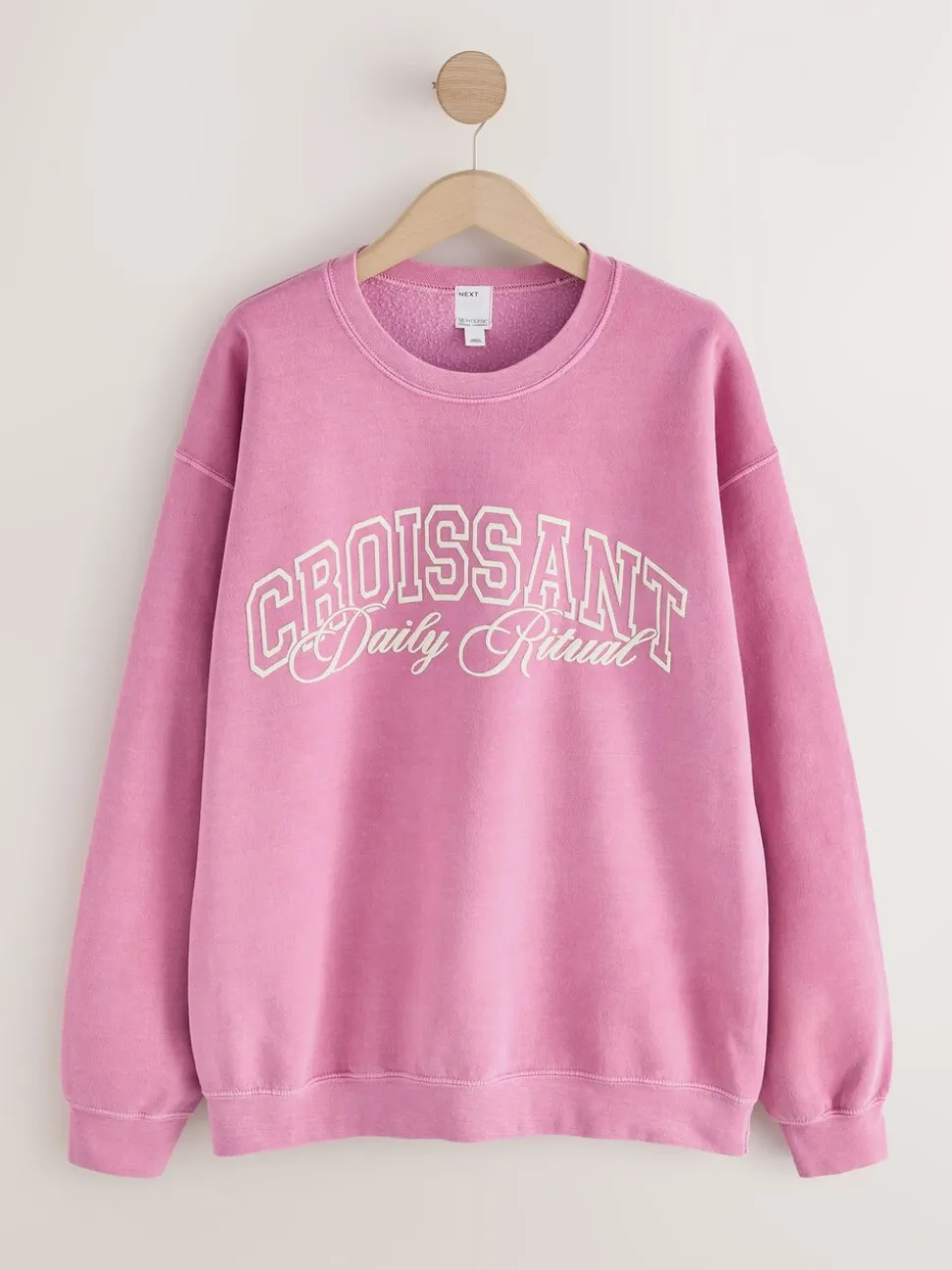 Pink Croissant - Sweatshirt