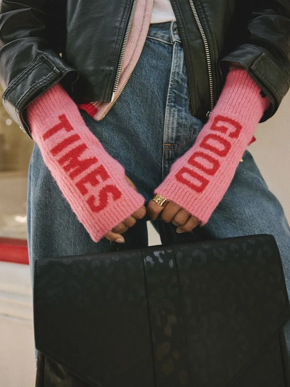 Pink Good Times - Rockett St George Handwarmers