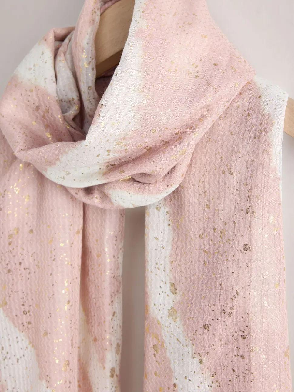Pink Marble Foil - Lichte sjaal