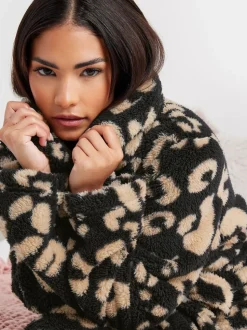 PixieGirl Petite kamerjas met dierenprint