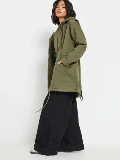 Pixiegirl Petite parka van keperstof
