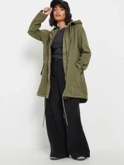 Pixiegirl Petite parka van keperstof