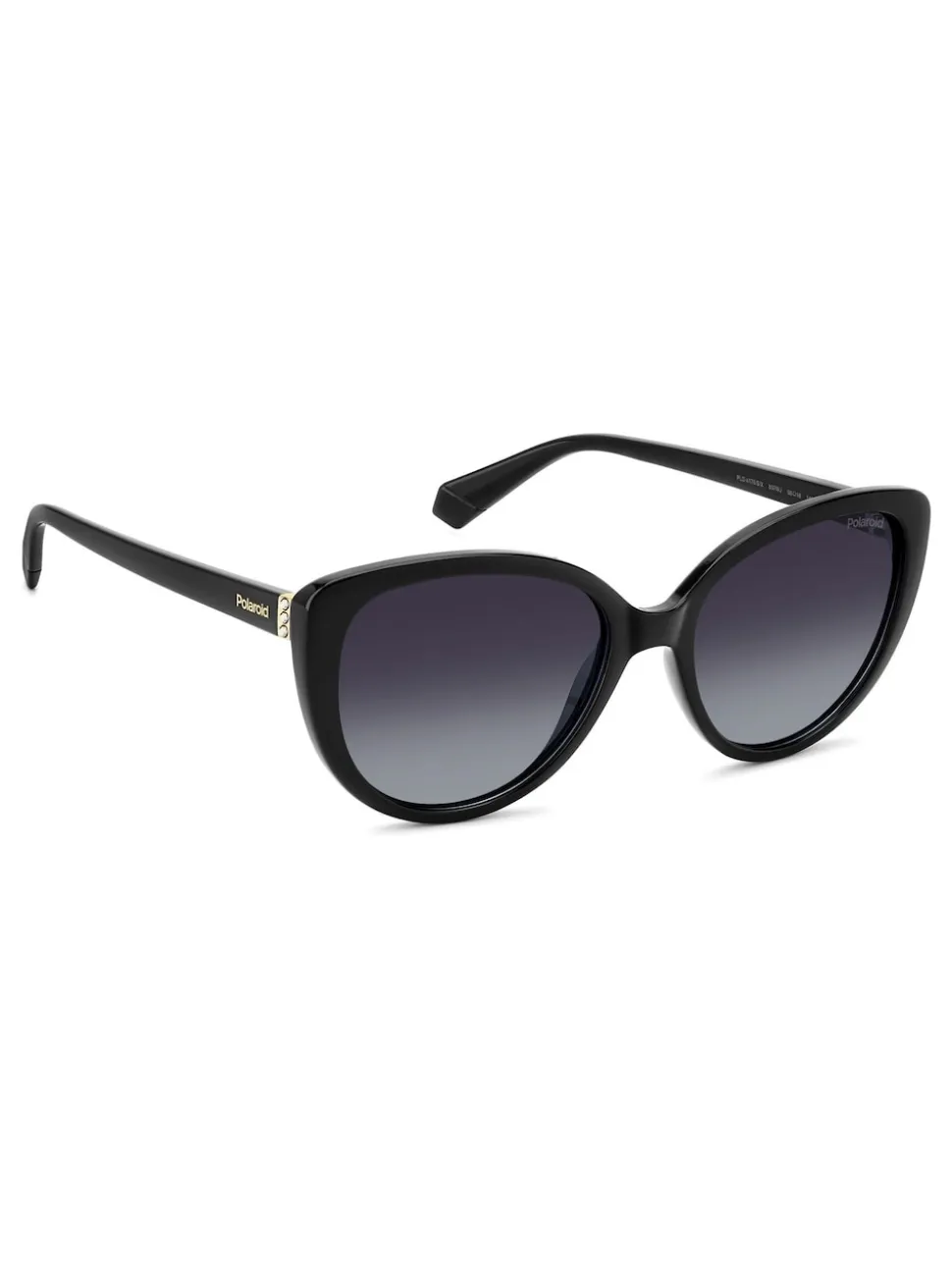 Polaroid Cat Eye Black Sunglasses With Jewel Embellishment