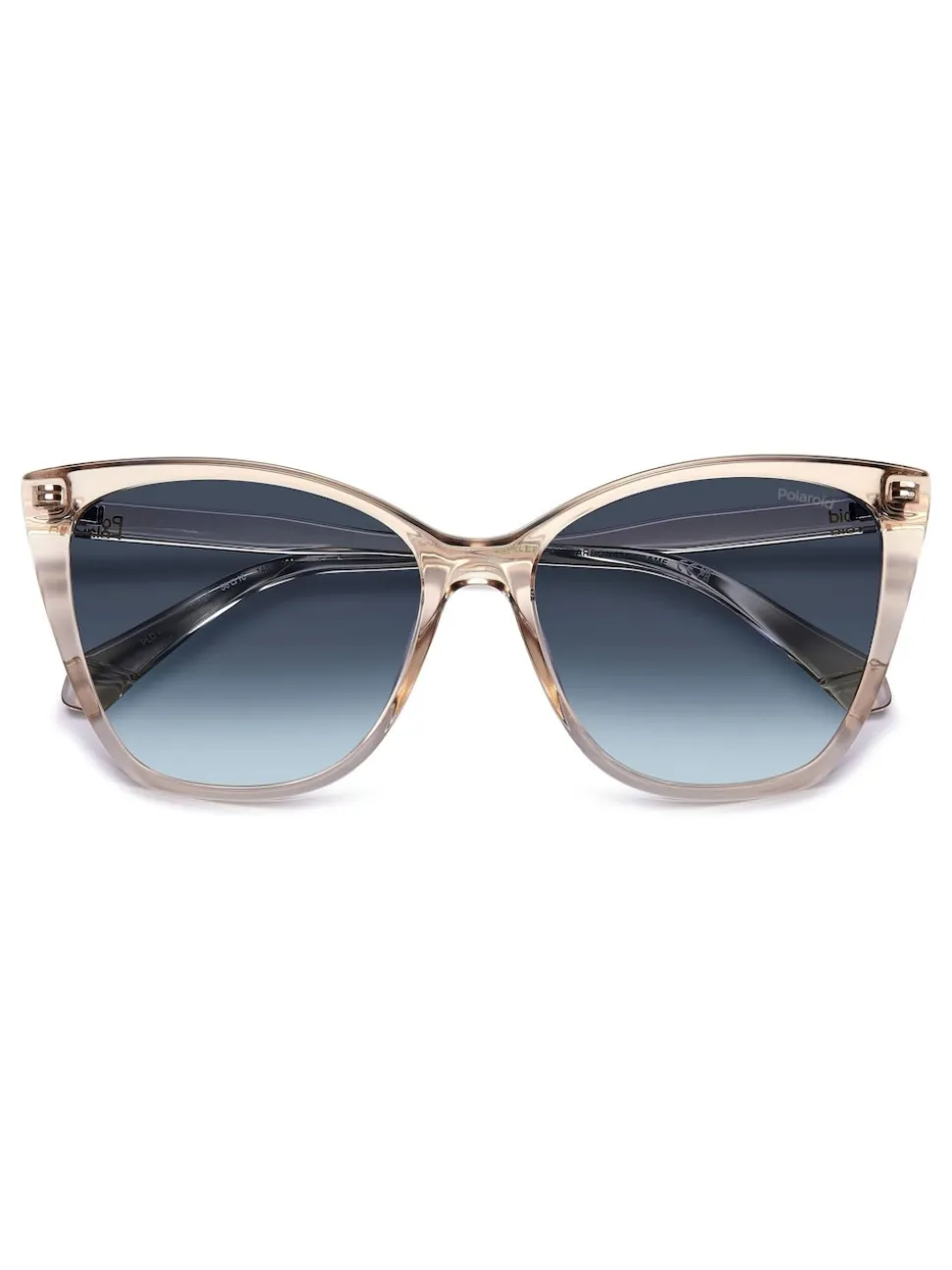 Polaroid Nude Rectangular Sunglasses