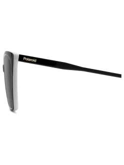 Polaroid Rectangular Black Sunglasses
