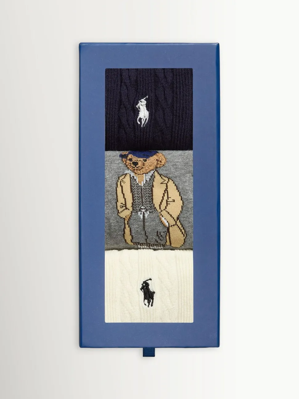 Polo Ralph Lauren Bear Crew Socks 3 Pack