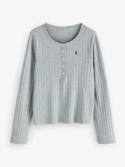 Polo Ralph Lauren Henley/Wide Leg Sleep Set