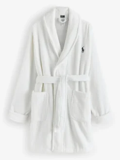 Polo Ralph Lauren Short Printed Back Bear Robe