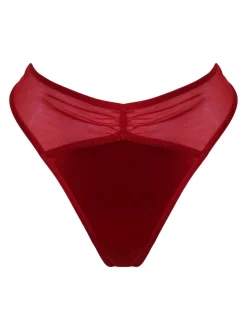Pour Moi All Yours satijnen en mesh string