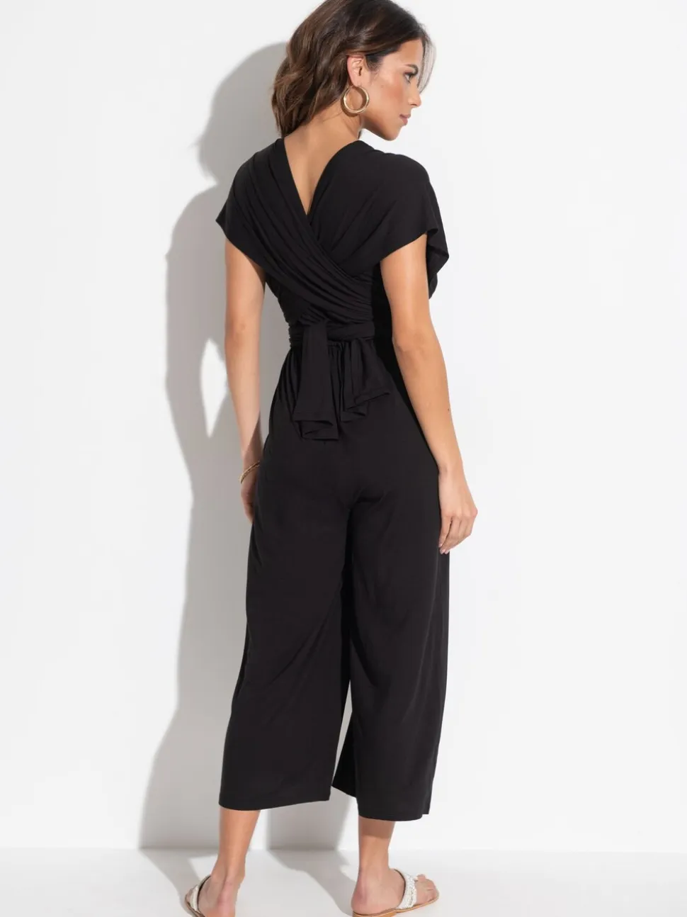 Pour Moi Multiway jersey strand jumpsuit met viscose