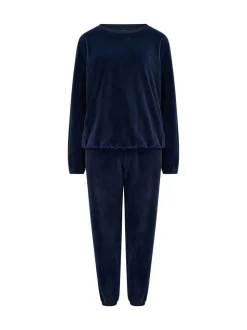 Pour Moi Ribbed Cosy Fleece Lounge Pyjamas Set