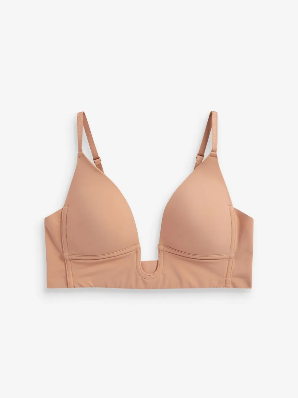 Praline nude - A-E Multiway-bh met diep decolleté