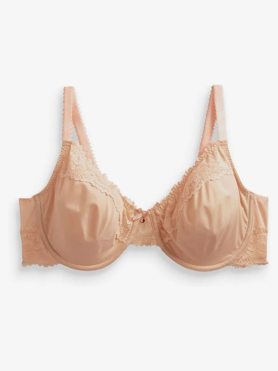 Praline nude - Minimaliserende DD+ beha met volledige cups