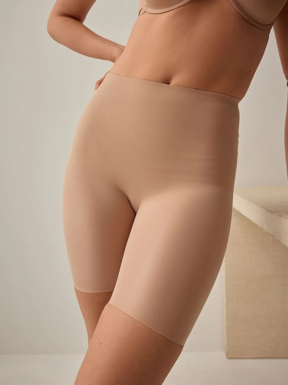 Praline nude - No VPL Tummy Control Shaping Knickers