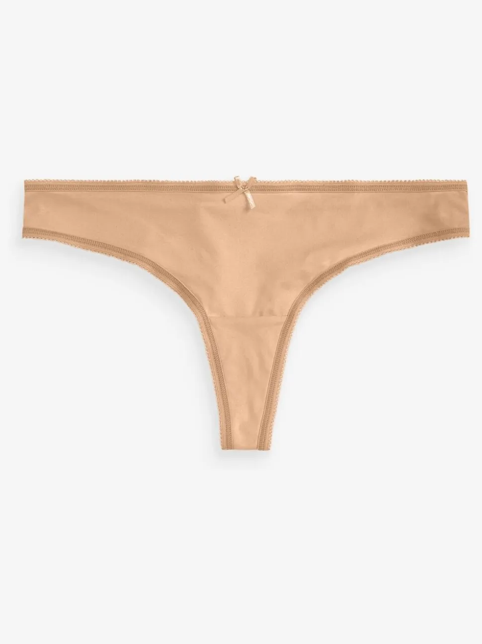 Praline nude - Set van 5 slipjes van microvezels